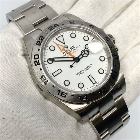 rolex explorer 2 bracciale vuoto|rolex explorer ii price.